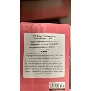 USED-501 Things You Should Have Learned About Math by Metro Books (Paperback)