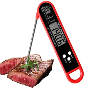 Meat Thermometer Digital, Instant Read Food Thermometer with Stainless Steel Probe, Digital Meat thermometer for Kitchen Cooking BBQ Gadgets