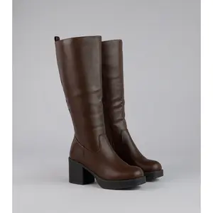 Retro Rise Knee High Platform Boots