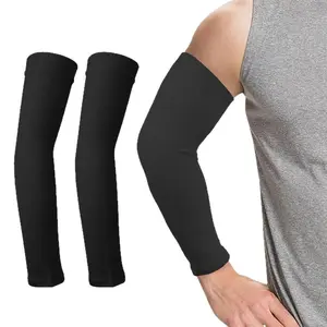 2 Pairs Summer Ice Silk Arm Sleeves, Breathable Quick-Dry Sun Protection, Unisex Daily Commute Office Armsleeve, Indoor Outdoor Fishing Hiking UV Guard