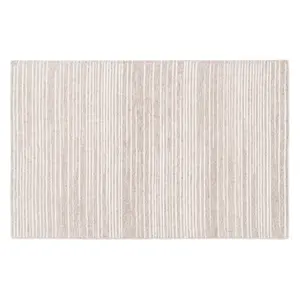 Tuscany 402 Taupe Villa Hand Tufted Performance Area Rug - KAS