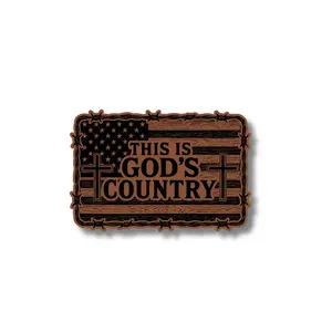 This is God’s Country Flag Patch
