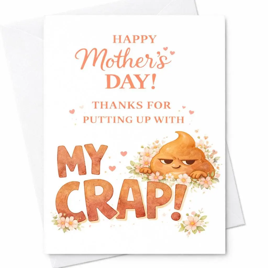 Thanks For Putting Up With My Crap