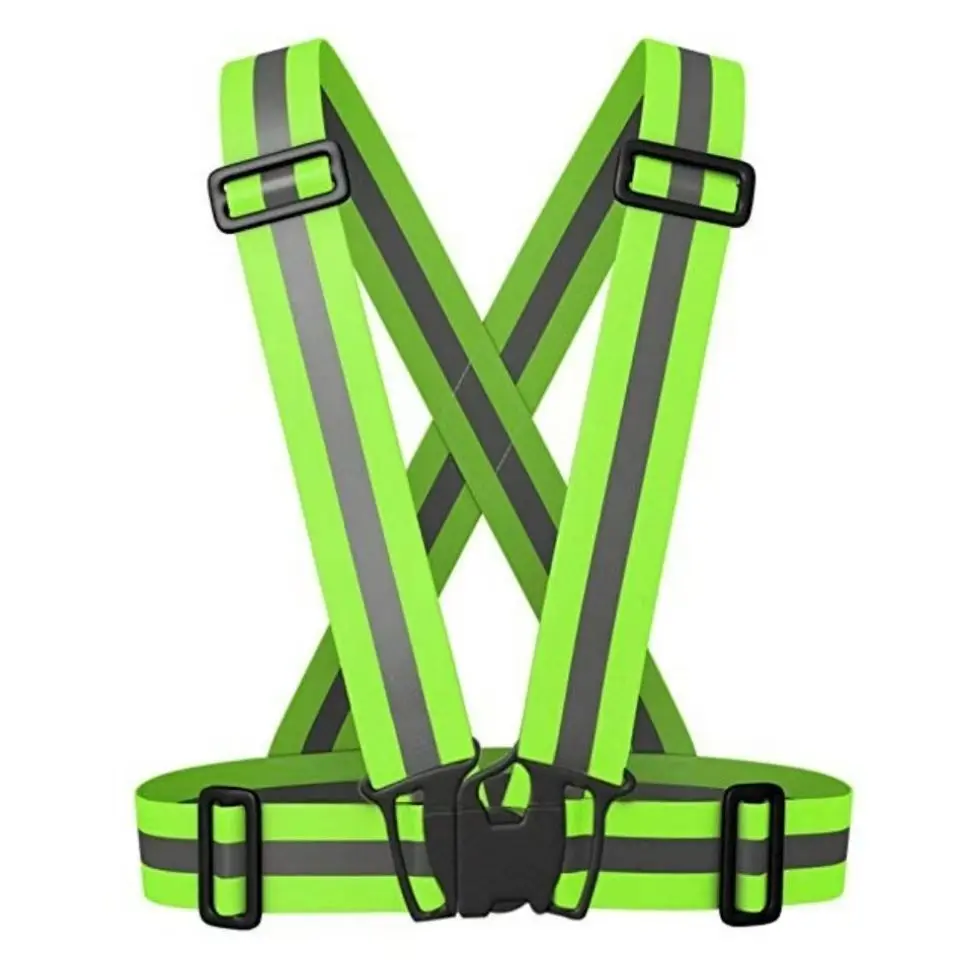 5x1.5 elastic strap fluorescent green