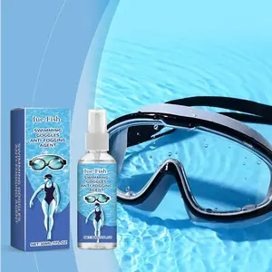 Jue Fish Eyeglasses Anti-Fog Spray, Lens Fog Remover for Sunglasses, Swimming Goggles Cleaning Agent, Eye Protection Mist