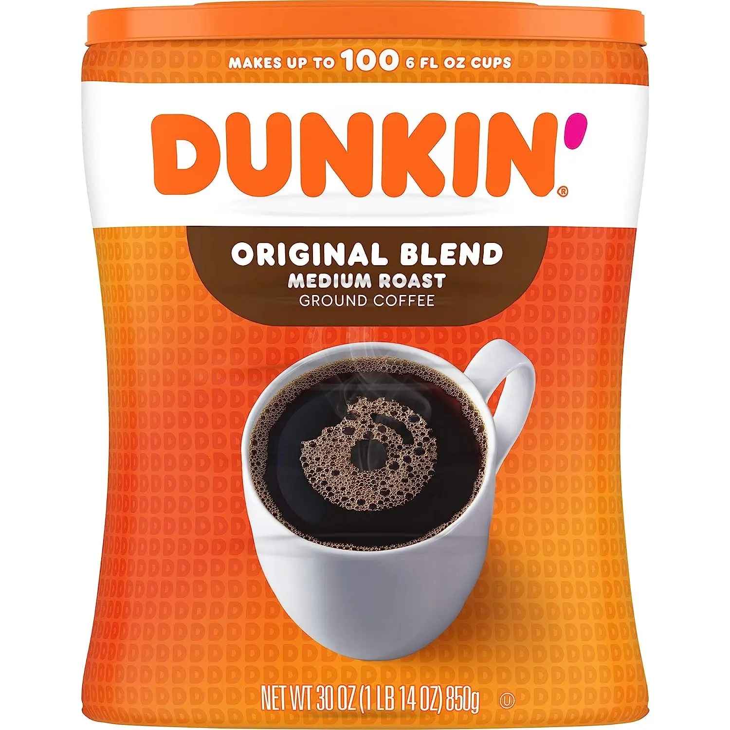 30-ounce medium roast ground coffee in original blend. Beverage Cinnamon