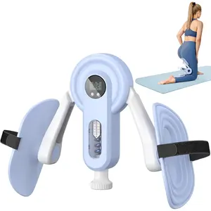 Thigh Master & Pelvic Floor Trainer: 0-135lbs Adjustable Resistance for Inner Thigh & Hip Strengthening for Women & Men