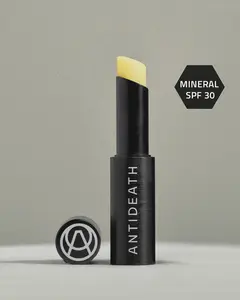 Lip Revival Balm Vegan Spf 30 Natural Mineral Sunscreen with Recyclable Aluminum Metal Packaging, infused with Hyaluronic Acid Organic and clean ingredients. Designed for Men and Women. Lightweight and Matte Lipstick Gift