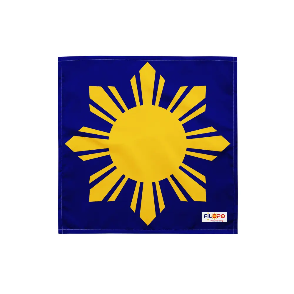 Filopo Heritage-Pride Recycled Polyester Bandana, Multifunctional Fashion Hair Accessory