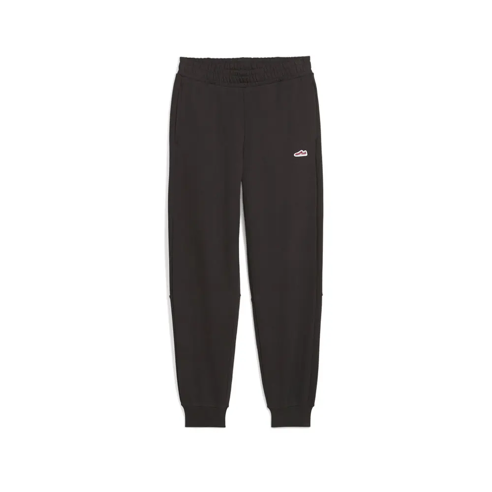 PUMA Mens Wardrobe Essentials Suede Sweatpants Casual - Black