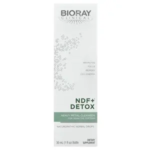 Bioray NDF+® Detox, Heavy Metal Cleanser, 1 fl oz (30 ml)