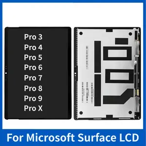 Original LCD Screen Assembly For Microsoft Surface Pro 3 1631 Pro 4 1724 Pro 5 1796 Pro 6 1807 Pro 7 1866 Pro 7P 1960 Pro 8 1983