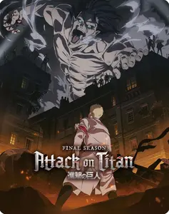 Attack On Titan - Final Season Complete (Steelbook)  [BLU-RAY MOVIE] Steelbook, Subtitled, Anamorphic