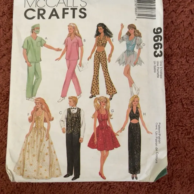 Vintage sewing pattern bundle