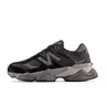 New Balance Men's 9060 Black/Castlerock Grey Suede & Mesh Athletic Casual Sneakers - Active Cushion Shoes, Oversize Midsole, Soft Suede Touch, Layered Design, Standout Proportions, Street Style Daily Wear