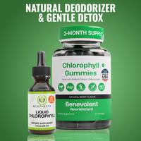Chlorophyll Gummies and Liquid Chlorophyll 