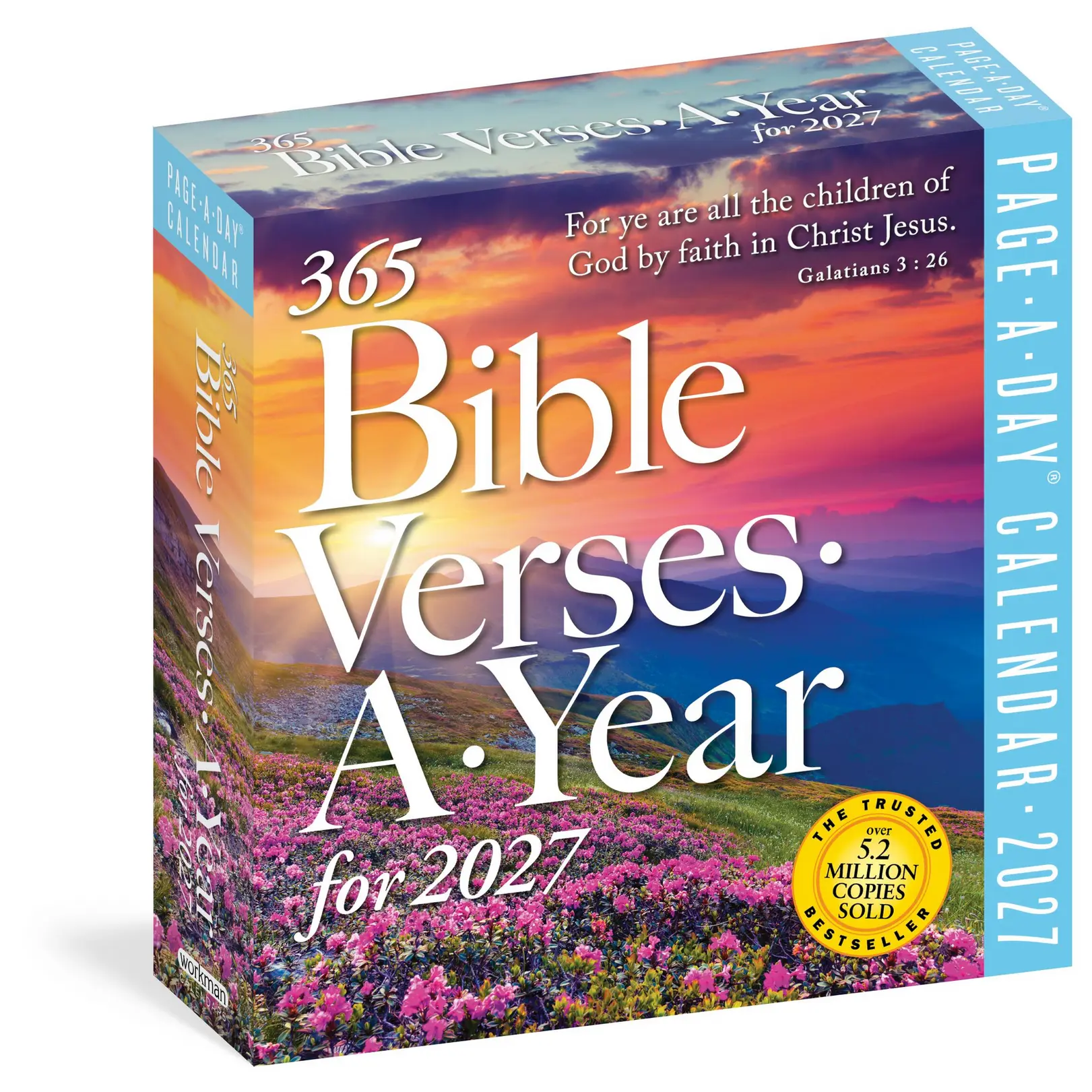 365 Bible Verses-A-Year Page-A-Day® Calendar 2027 by Workman Calendars
