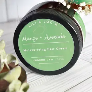 Lili’s Loc’x Moisturizing Hair Cream Long Lasting Moisture, Curl Defining, Non-Greasy Anti-dandruff