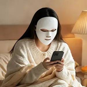 7 Color Rechargeable LED Mask for Facial Skin Care, Rejuvenating Face Mask, Perfect Gift for Christmas, Mother's Day, Thanksgiving, Best Friends, Mothers