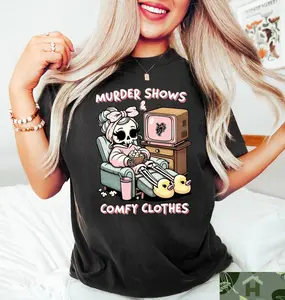 Murder Shows Comfy Clothes T-shirt