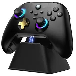 D05 PC Controller -    Pro Controller with  Dock/Hall Sensor/RGB Lighting - No Stick Drift, No  Zone - Work for Windows PC, Android, Steam and