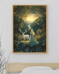 Aelin and the White Stag  Poster