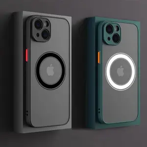 Luxury Armor MagSafe iPhone Case by Jinitaimeik | Magnetic Shockproof