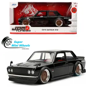 Jada 1:24 1973 Datsun 510 Advan – Black – JDM Tuners