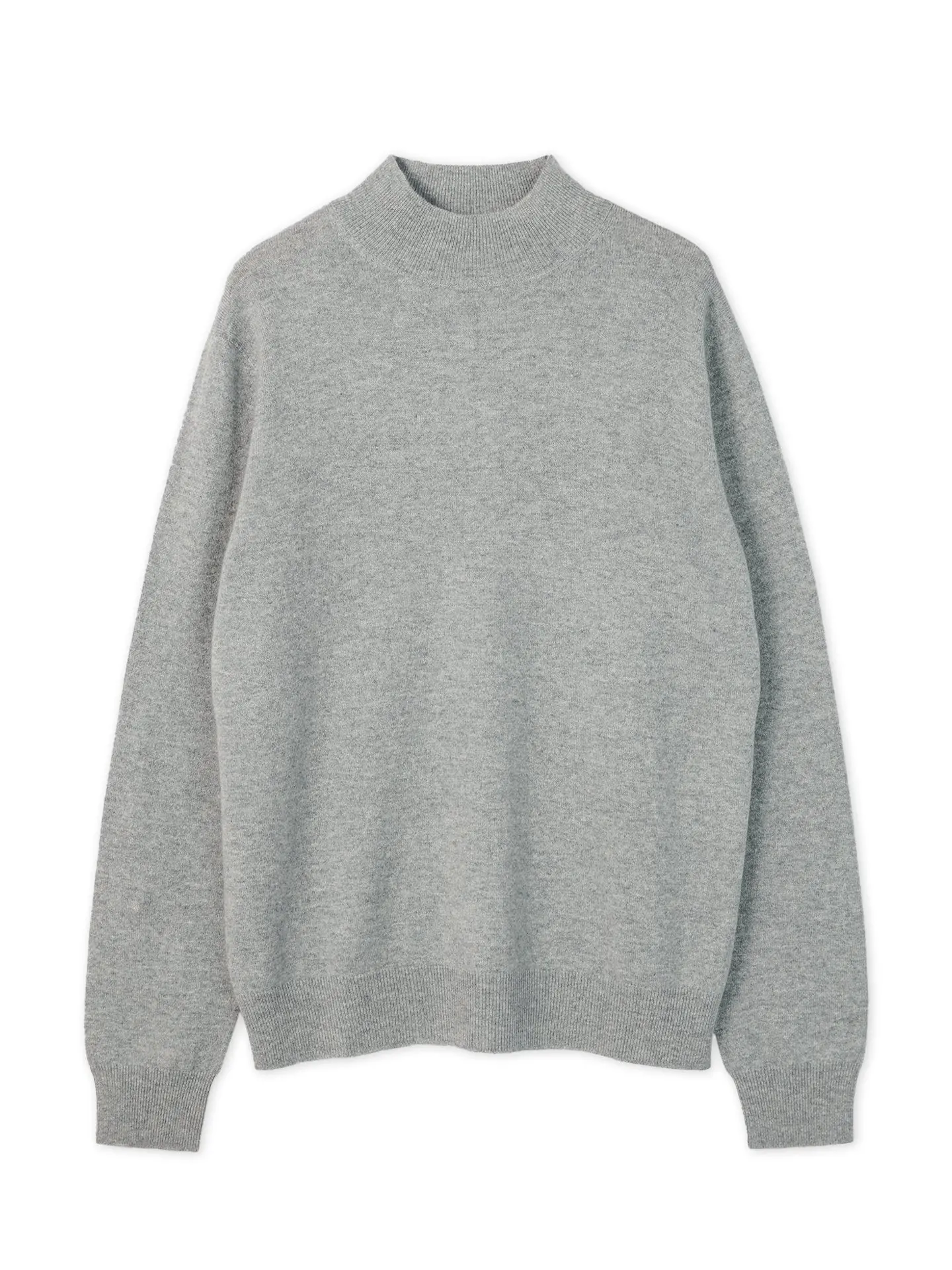 Essential Mock Neck Cashmere Sweater, Layer, Knitwear