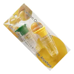 [Buy1 Get 1 Free]-Lemon Squeezer Portable Lemon JuicerBPA-Free Plastic Lime Juicer Compact Juice ExtractorHandheld Citrus Press with Lid-2025 New Screw TopManual Citrus Tap Squeeze Lime for Cocktails & Drinks(2025 New Screw Top Design)