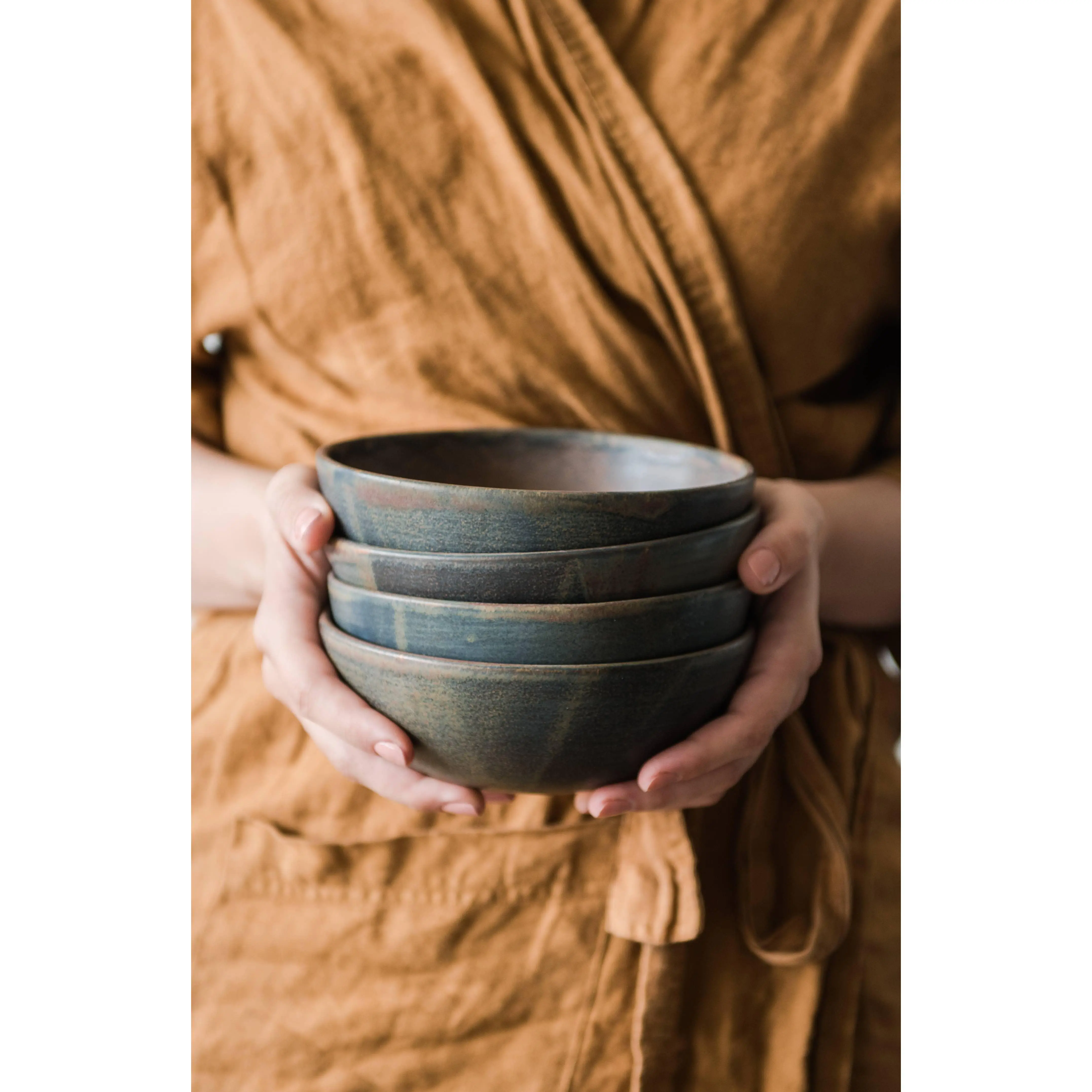 GS - Rust Stoneware Everyday Bowl