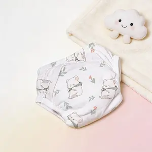 Cute Training Diapers, Soft Colors, High Stretch Material, Washable, Multiple Sizes, Easy Care, Suitable for Different Growth Stages