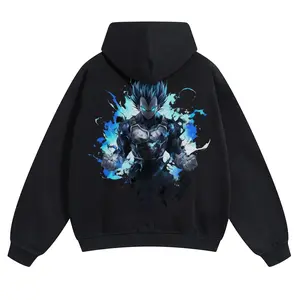 Dragon Ball DBZ Vegeta Unisex Summer outfits men streetwear 80s 90s graphic tees cotton Anime funny Hoodies men gifts