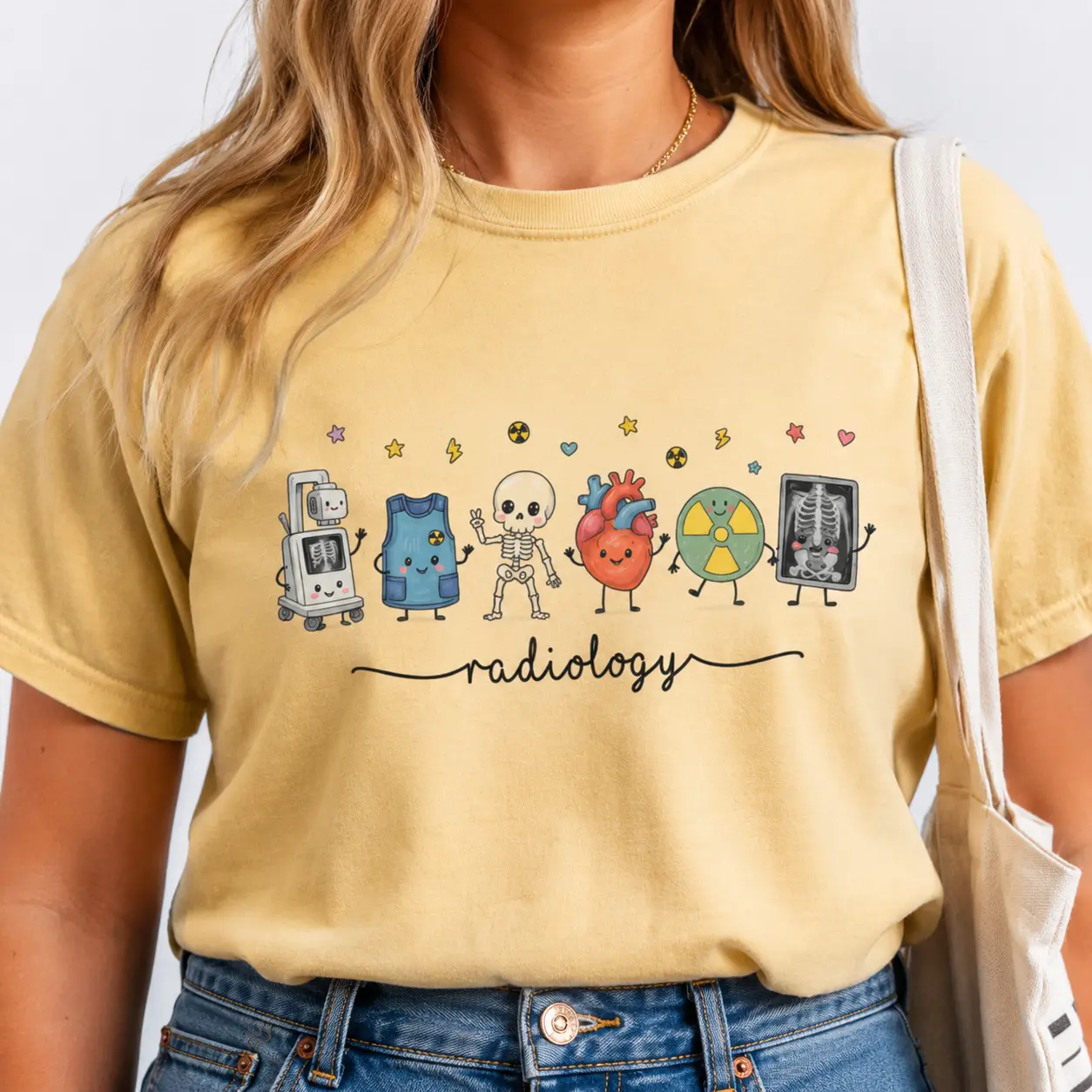 Radiology Tech T-Shirt for Women, X-Ray Tech Shirt, Rad Tech Tee, Radiologic Technologist Gift, Medical Imaging Crew Shirt