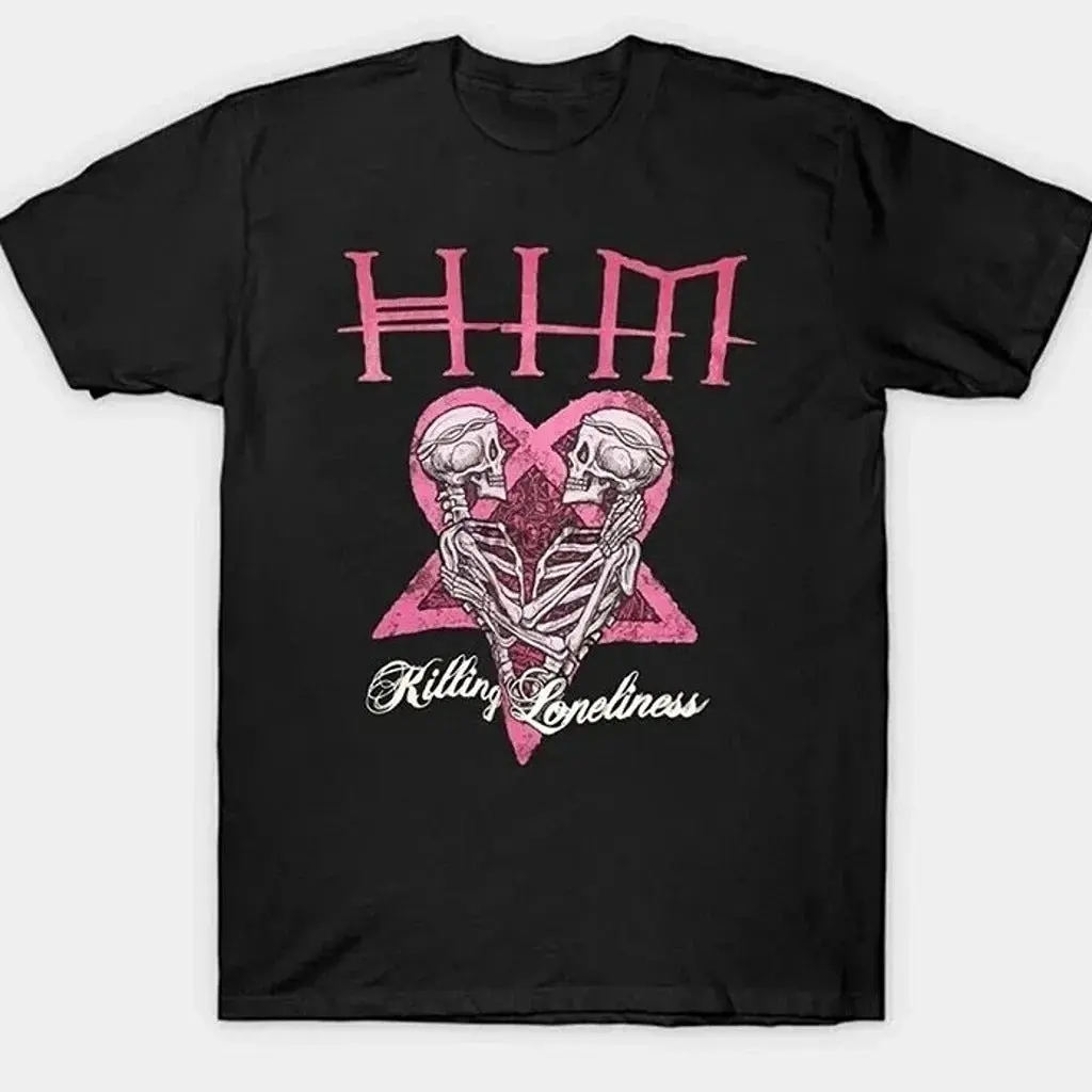 Him Killing Loneliness T Shirt Him Rock Band T Shirt Killing Loneliness Song