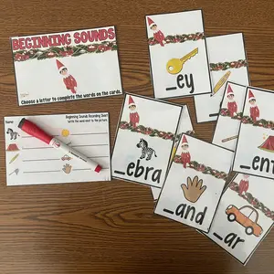 Beginning Sounds Activity Dry Erase