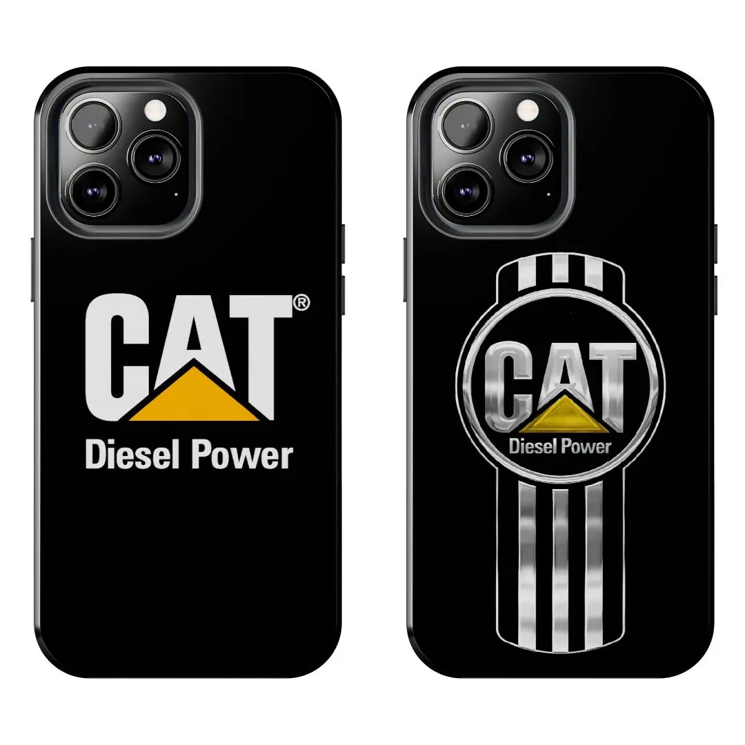 Caterpillar Power, Strength, Durability Compatible with iPhone 7, 8, X, 11, 12, 13, 14, 15, 16 17 & Samsung Galaxy S21, S22, S23 & S24 S25 series Phone Case Cover