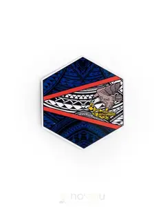 POLY YOUTH - American Samoa Flag Sticker