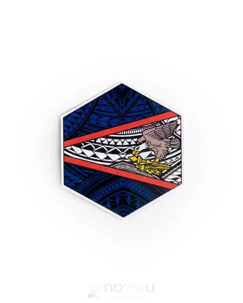 POLY YOUTH - American Samoa Flag Sticker