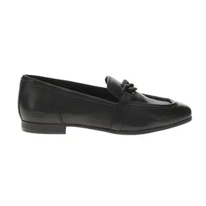 TOMS Womens Lynette Chain Slip On Loafers Casual - Black