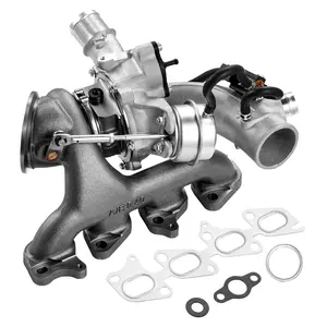 VEVOR Complete Turbo Turbocharger Chevy Chevrolet Cruze 2011-2015 with Gasket Kit and Solenoid Valve, Sonic 2012-2020 Trax 2013-2021 Buick Encore 2013-2021 Turbo Charger Compatible 1.4L