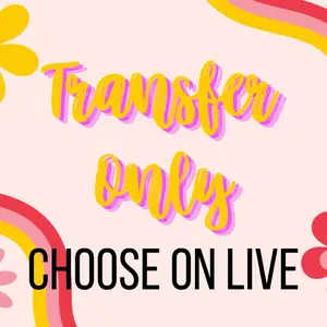 Valentines Day T-Shirt Transfer Only - Choose on Live!