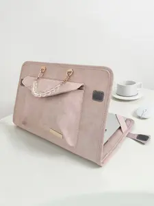 Cute Laptop Bag for Women, Lightweight Commuter Computer Case, Stylish Anti-Slip Inner Pocket, Portable Notebook Protector, Laptop Cover