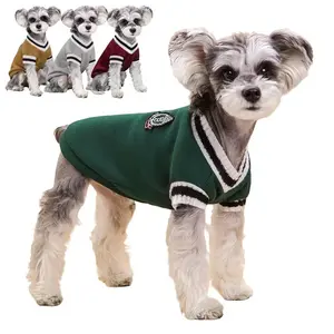 College Dog Sweater Winter Warm
