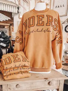 Front Embroidered Sanderson Crewneck Sweatshirt