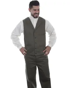 Scully Men's Herringbone Vest - 541714-Gr