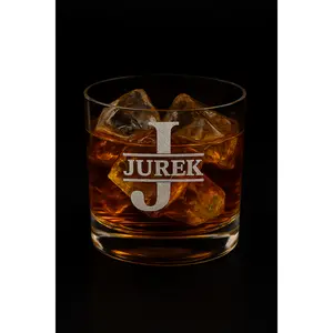 Laser Engraved Personalized Whiskey Glass – Custom 11oz Tumbler
