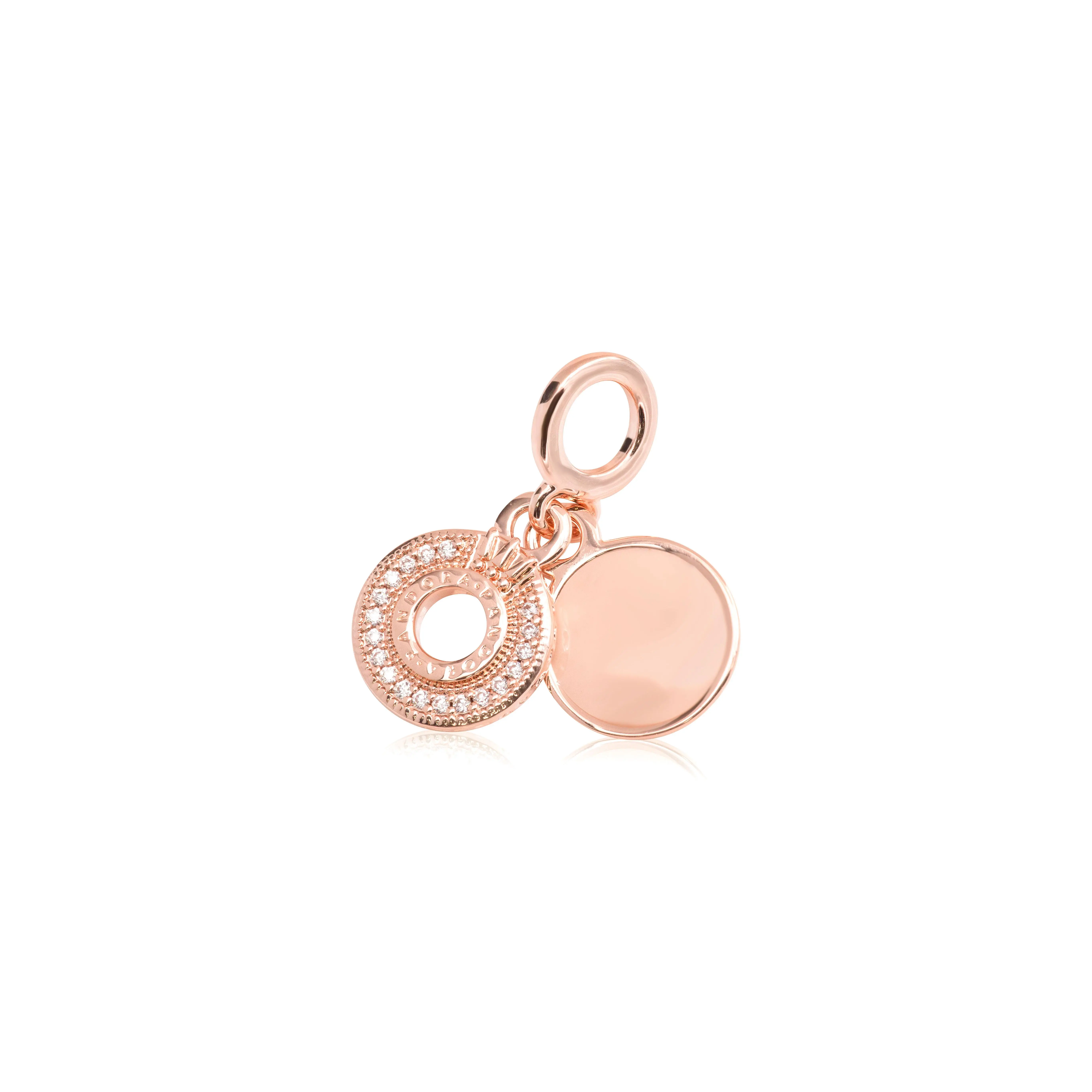 PANDORA Sparkling Pave Crown O Dangle Charm 789055C01