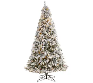 Nearly Natural 10' Pine Faux Christmas Tree