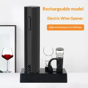 Electric wine opener, red wine opener, USB rechargeable wine opener, red wine opener, suitable for kitchen, restaurant, party.